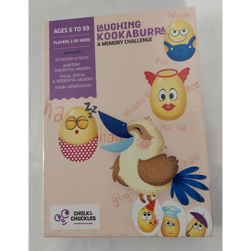 Chalk‎ & Chuckles Laughing KookaBurra the Memory Challenge Ages 6 Up 1-4 Players